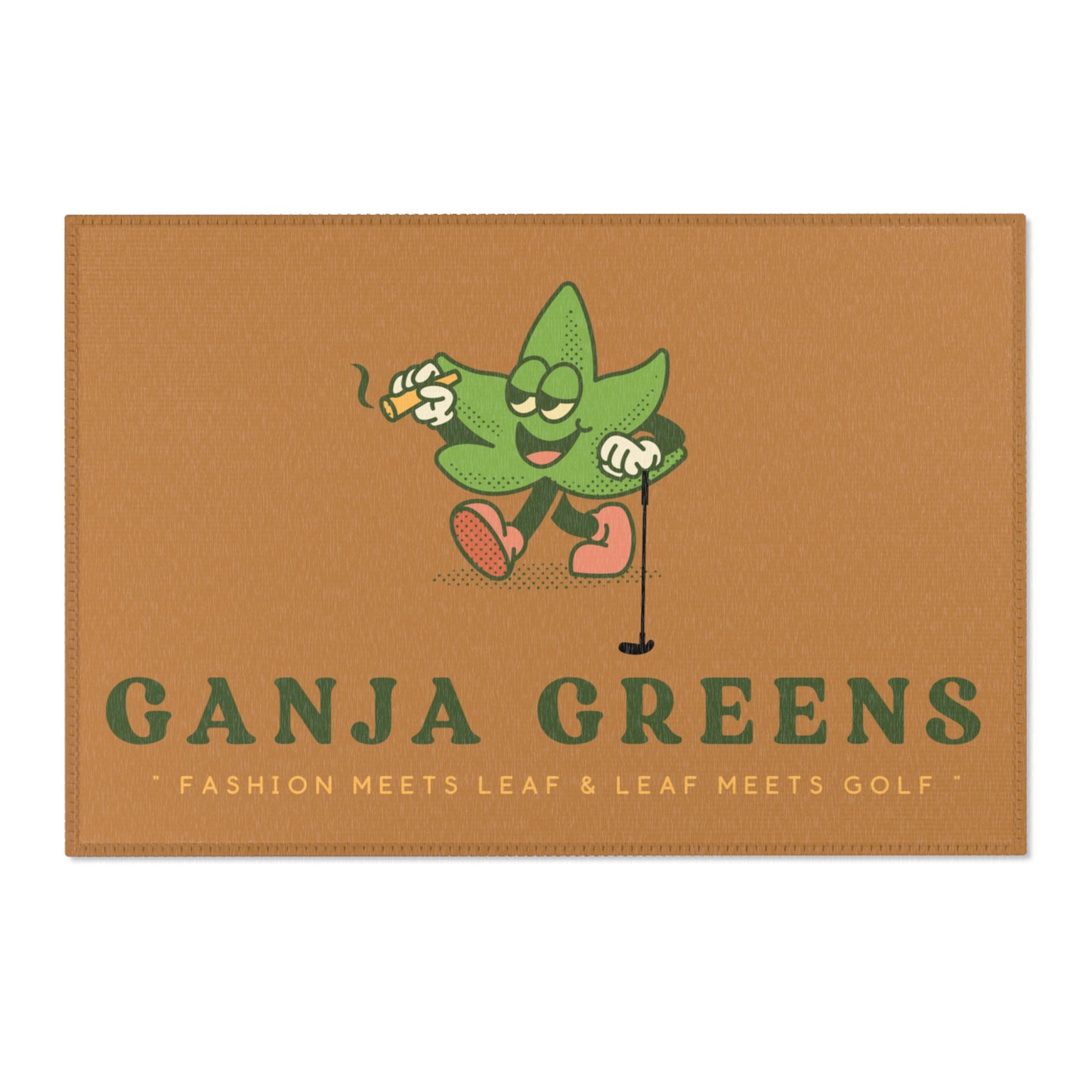 Ganja-Greens Area Rug