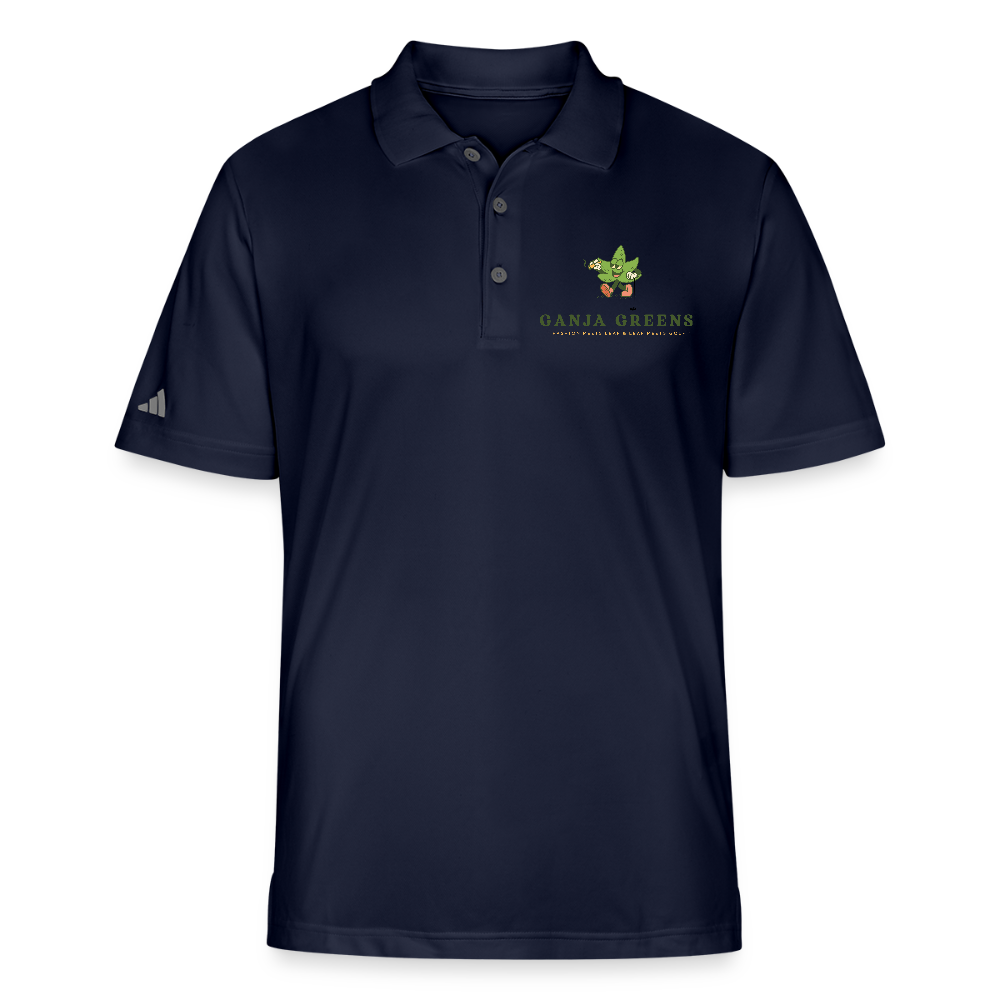 "Good Vibes" Adidas Polo - french navy