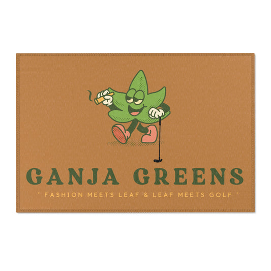 Ganja-Greens Area Rug