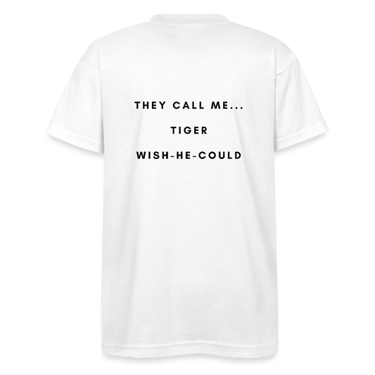 "Tiger" - Heavyweight T-Shirt - white