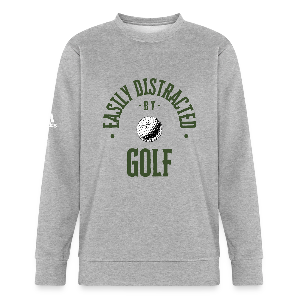 Adidas Fleece Crewneck - heather gray