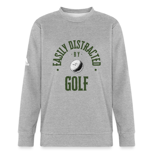 Adidas Fleece Crewneck - heather gray