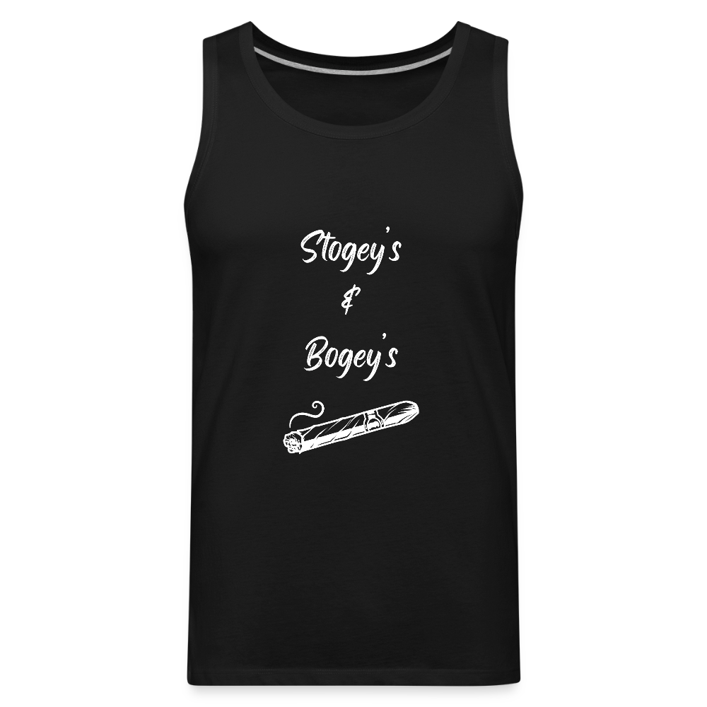 "Stogey's & Bogey's" - Men’s Tank - black