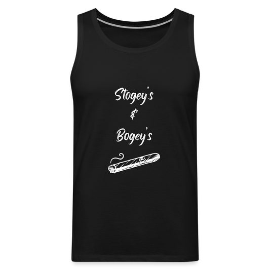 "Stogey's & Bogey's" - Men’s Tank - black