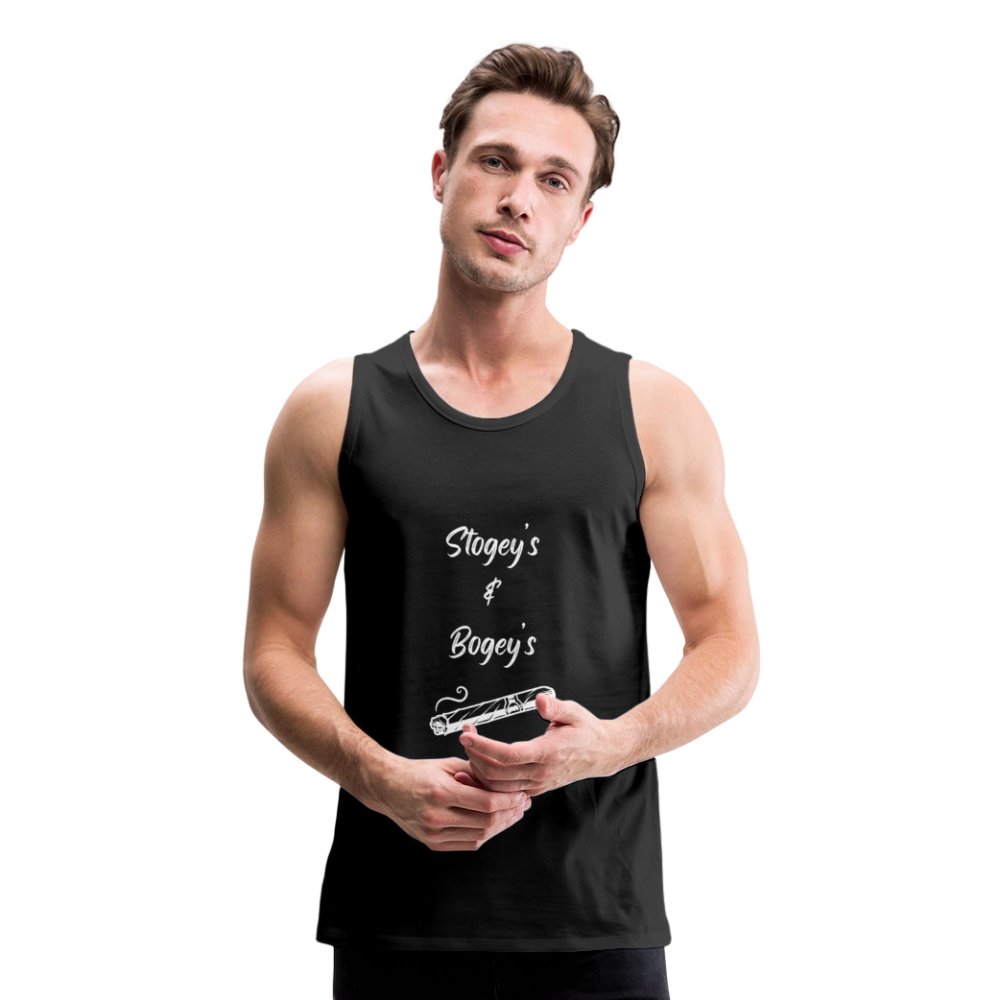 "Stogey's & Bogey's" - Men’s Tank - black