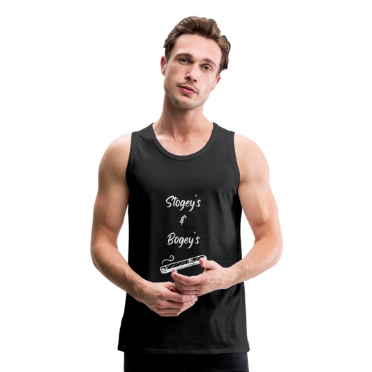 "Stogey's & Bogey's" - Men’s Tank - black