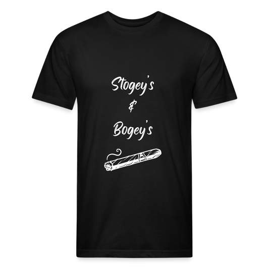Stogey's & Bogey"s Fitted T-Shirt - black