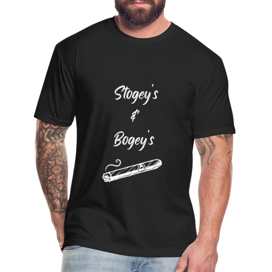 Stogey's & Bogey"s Fitted T-Shirt - black
